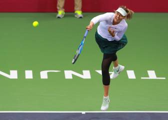 Sharapova reaches first final since doping ban