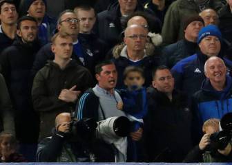 Everton ban fan who attacked Lyon player while holding child
