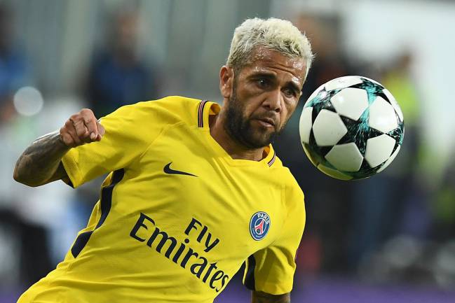 Psg Without Dani Alves Against Marseille As Com