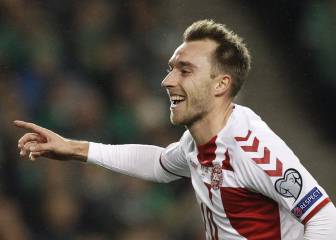 Denmark qualify for the World Cup thanks to Eriksen hat-trick