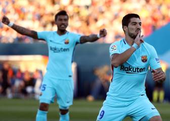 Suárez at the double as Barça extend LaLiga lead
