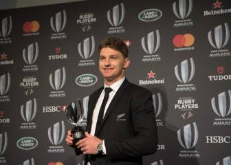 Portia Woodman and Beauden Barrett crowned World Rugby Players of the Year