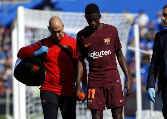 Dembélé training with the ball, dreaming of the Bernabéu