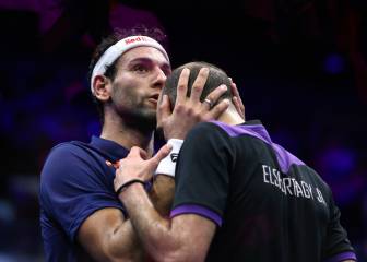Mohamed Elshorbagy beats his brother to win World Squash Championships title