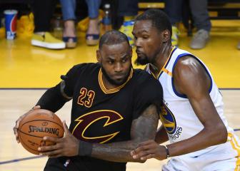 NBA admits refs missed Kevin Durant's late fouls on LeBron
