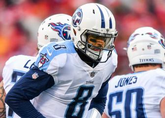 Marcus Mariota completes touchdown pass to himself