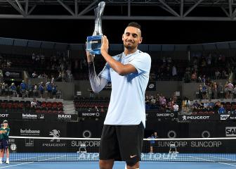 Djokovic tips Kyrgios to test Federer and Nadal