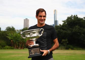 Federer: 24 grand slam triumphs 