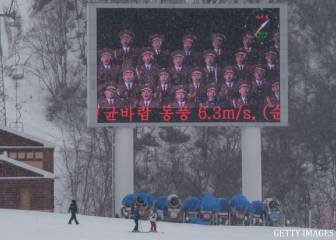 South Korean skiers visit North Korea for joint training