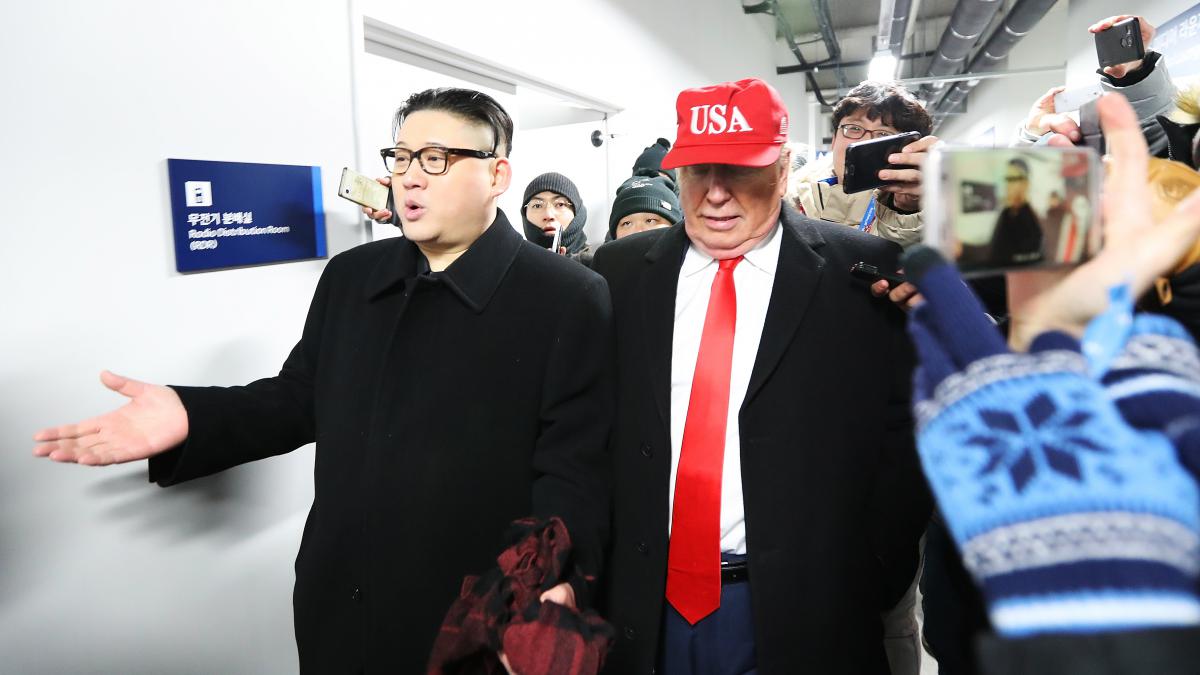 Winter Olympics 2018: Trump, Kim Jong-un impersonators thrown out of opening ceremony