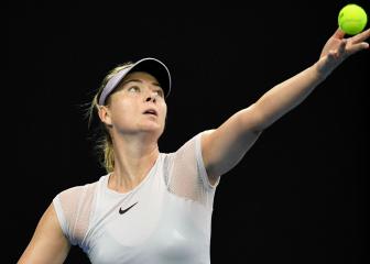 Sharapova beaten on Qatar return