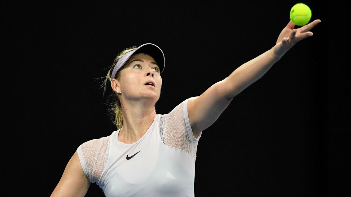 Sharapova beaten on Qatar return