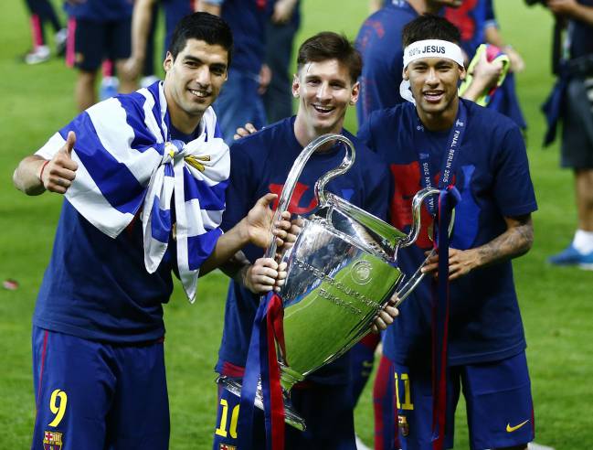 Real Madrid Psg France Foootball Choose Best Trident In European Cup Ever As Com