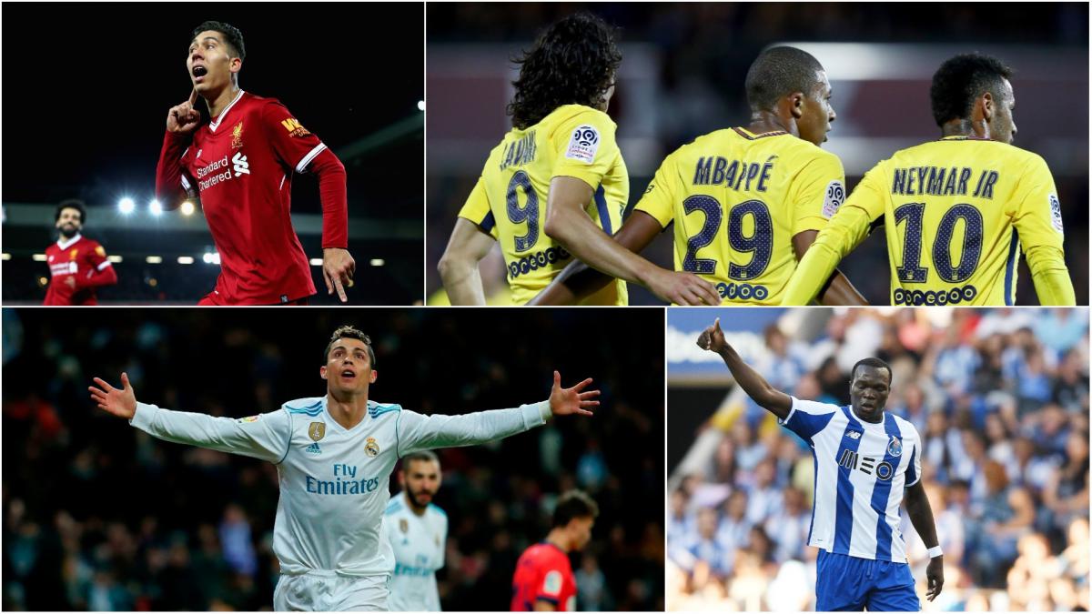 Ronaldo's streak and Firmino's away-day success - Champions League in Opta numbers