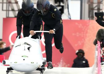 Red Stripe beer buys sled for Jamaican bobsledders