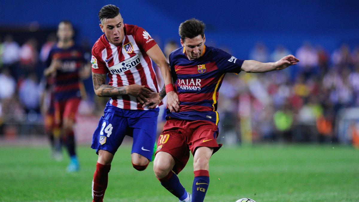 Gimenez primed for Messi duel in Barca v Atleti