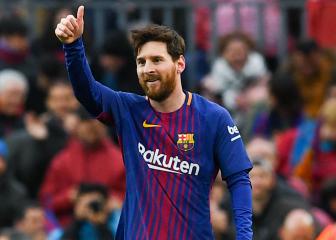 Leo Messi reaches 600-goal milestone in Camp Nou