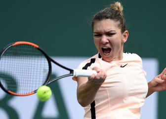 Halep sets up semi-final against Osaka at Indian Wells