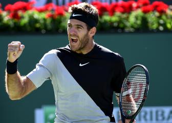 Del Potro saves match points to stun Federer for Indian Wells title