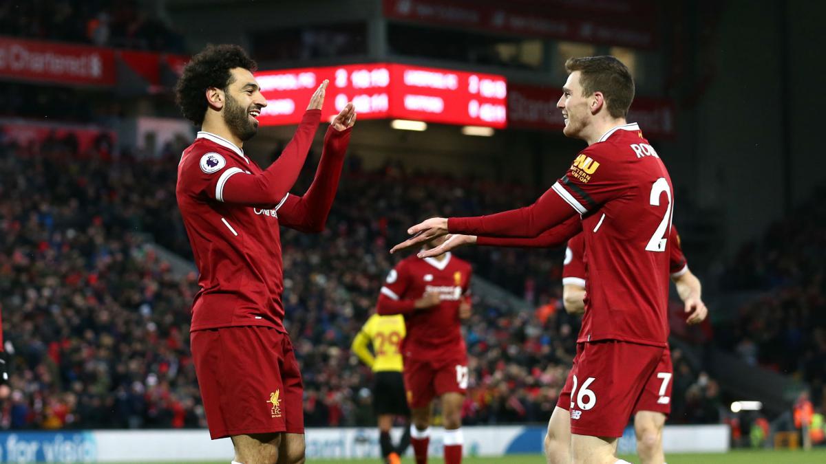 Salah can pυsh on to Messi's level - Robertson - AS.coм