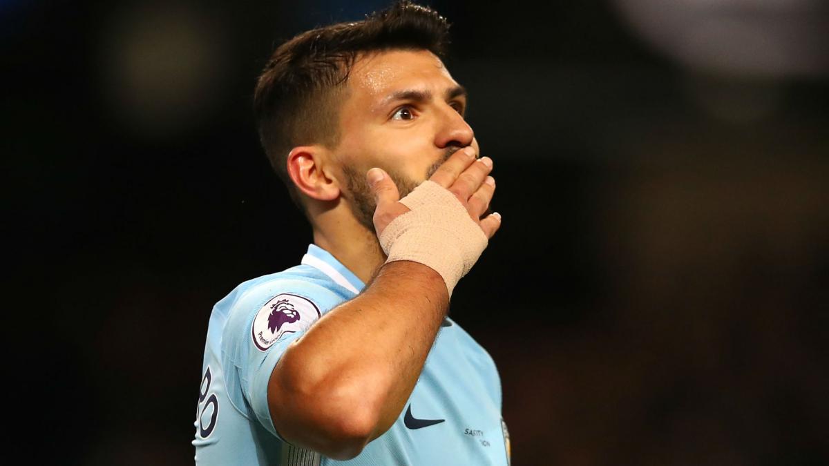 Aguero still sidelined for Champions League trip to Anfield