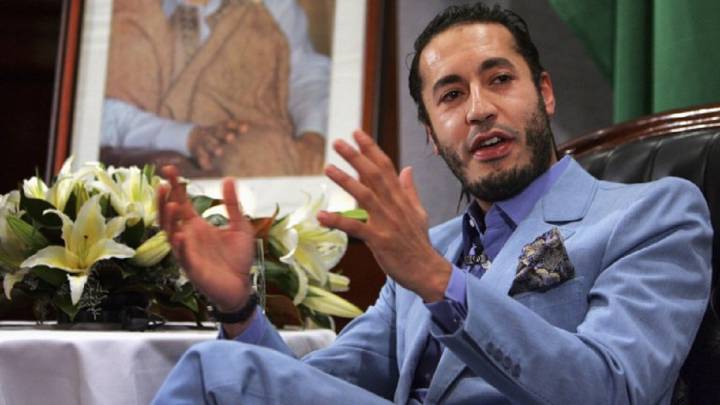 Libyan court finds Gaddafi’s son not guilty of murdering ex-football star Al-Riani