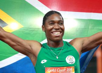 South Africa’s Caster Semenya cruises to 1500m gold