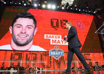 Browns pick Mayfield with the first pick in the NFL Draft