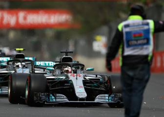 Hamilton handed unlikely triumph in dramatic Baku finale