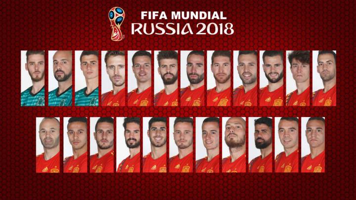 Lopetegui names Spain World Cup 2018 squad: Morata left out, Monreal and Odriozola in