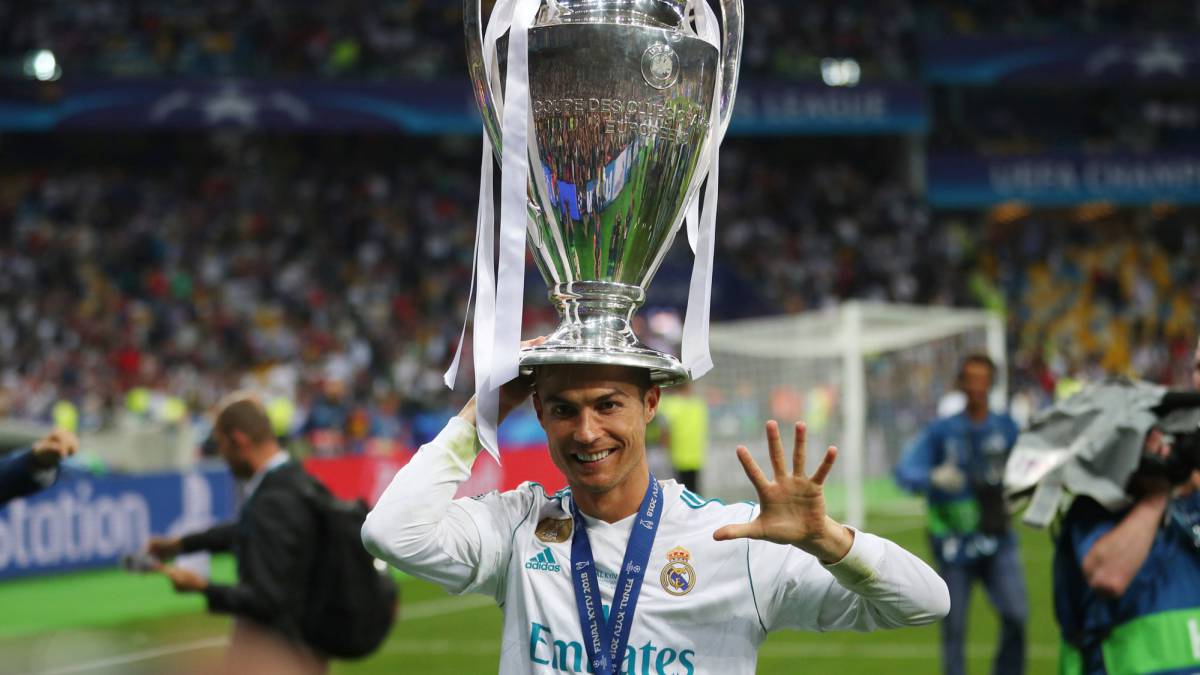 Ronaldo wins his fifth Champions League trophy - AS.com