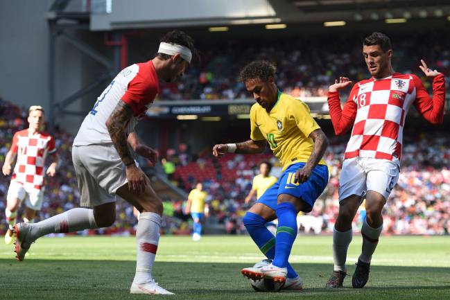 Brazil 2 0 Croatia World Cup 18 Warm Up Friendly Match Report As Com