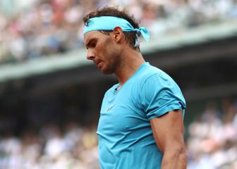 Nadal's set streak ended as rain halts Schwartzman clash