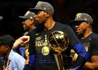 Warrior Durant wins second successive NBA Finals MVP