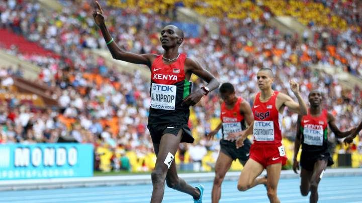 Asbel Kiprop gives up fight against doping charges