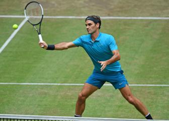 Federer scraps his way to yet another Halle final