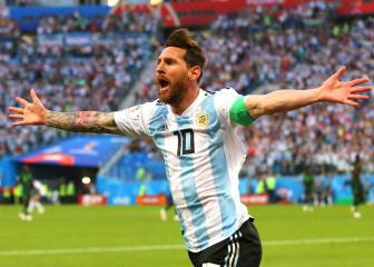 Messi gives Argentina hope, Moses takes it away, Rojo does it