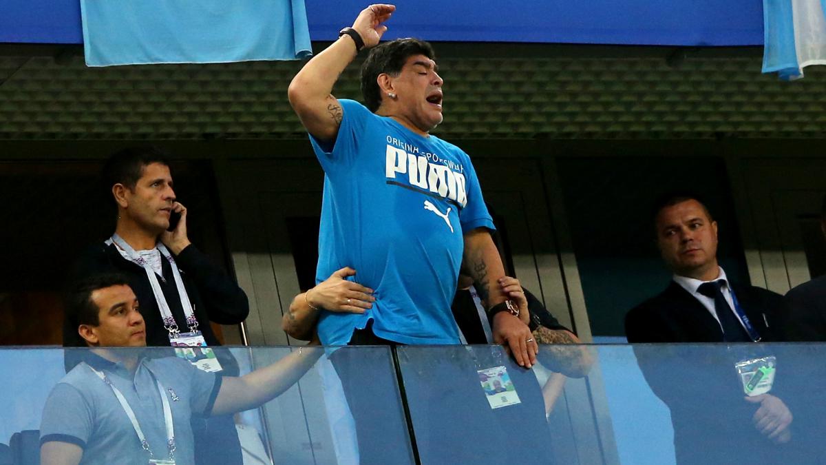 Maradona insists he's 'fine' after health scare