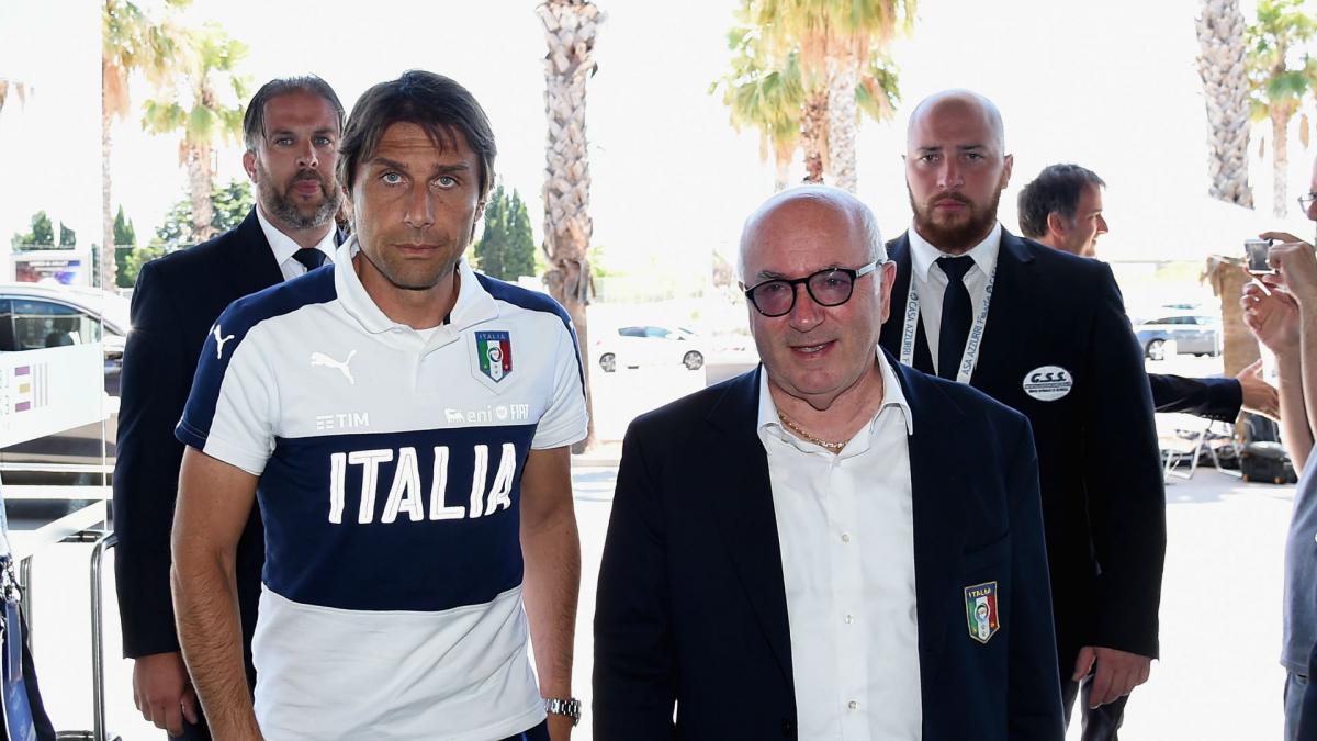 Italy would be at World Cup if I'd paid Conte €2.5m more - Tavecchio