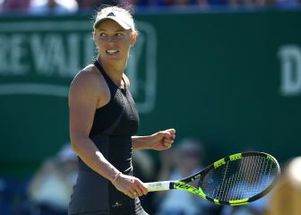 Wozniacki claims Eastbourne title as Sabalenka falters