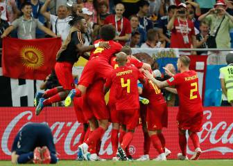 Last-gasp Chadli sends Belgium into quarter-finals