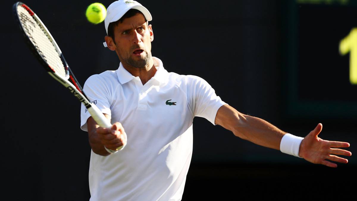 wimbledon: djokovic opens with comfortable win over sandgren