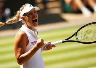 Kerber powers past misfiring Ostapenko into final