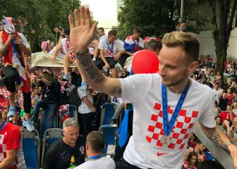 Over 10 per cent of Croatia's population welcomes World Cup heroes home