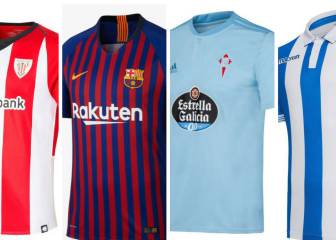 All kitted out for LaLiga 2018/19: all 20 Primera division teams' home strips