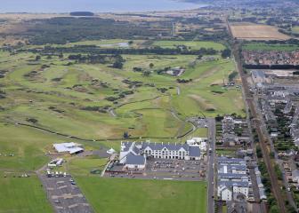 Sandy Lyle gets the Open underway at Carnoustie