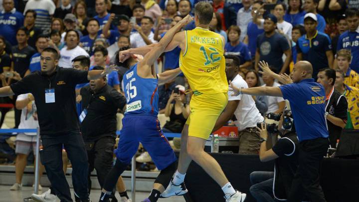 13 players and two coaches suspended for ‘basketbrawl’