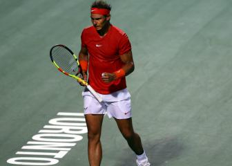 Nadal, Djokovic and Zverev win through in Toronto