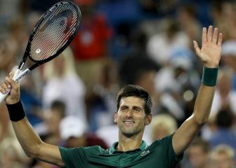 Djokovic needs nine match points as Murray crashes out