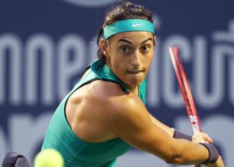 Caroline Garcia battles past Sasnovich in Connecticut